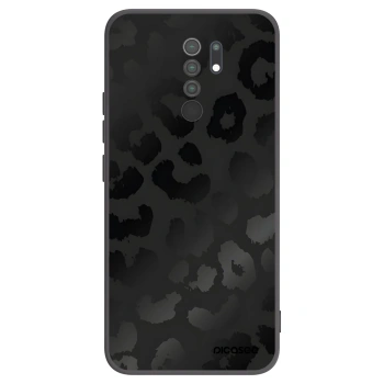 Picasee Μαύρη θήκη σιλικόνης για Xiaomi Redmi 9 - Midnight Leopard