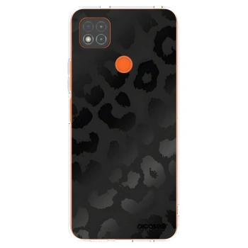 Picasee διαφανής θήκη σιλικόνης Xiaomi Redmi 9C - Midnight Leopard