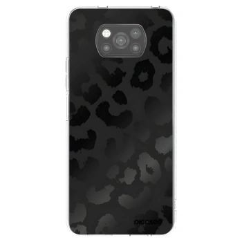 Picasee Μαύρη θήκη σιλικόνης για Xiaomi Poco X3 - Midnight Leopard