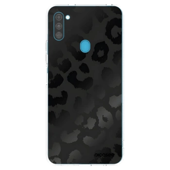 Picasee διαφανής θήκη σιλικόνης Samsung Galaxy M11 - Midnight Leopard