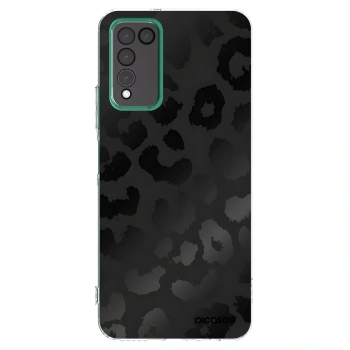 Picasee διαφανής θήκη σιλικόνης Honor 10X Lite - Midnight Leopard