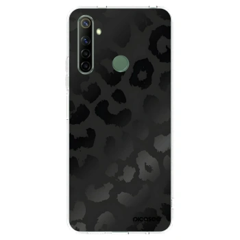 Picasee διαφανής θήκη σιλικόνης Realme 6i - Midnight Leopard