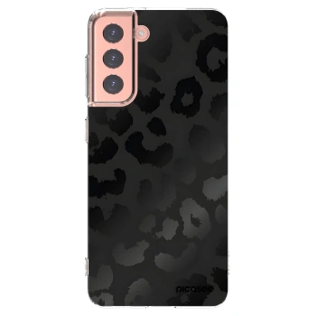 Picasee διαφανής θήκη σιλικόνης Samsung Galaxy S21 5G G991B - Midnight Leopard
