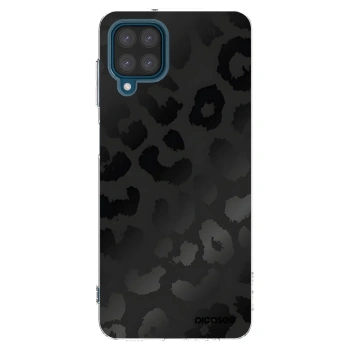 Picasee διαφανής θήκη σιλικόνης Samsung Galaxy A12 A125F - Midnight Leopard