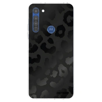 Θήκη για Motorola Moto G8 - Midnight Leopard