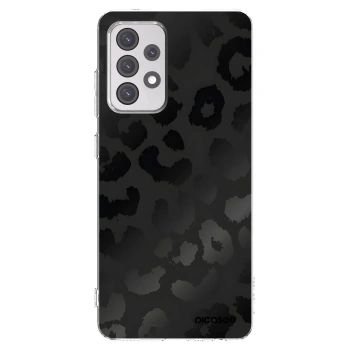 Picasee διαφανής θήκη σιλικόνης Samsung Galaxy A52 5G A525F - Midnight Leopard