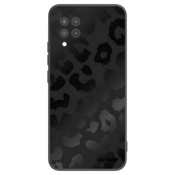 Picasee Μαύρη θήκη σιλικόνης για Samsung Galaxy A42 A426B - Midnight Leopard