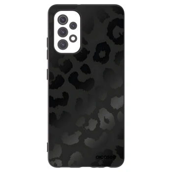 Picasee Μαύρη θήκη σιλικόνης για Samsung Galaxy A32 5G A326B - Midnight Leopard