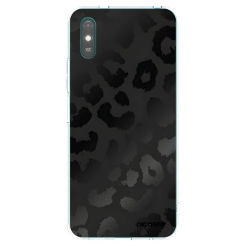 Picasee διαφανής θήκη σιλικόνης Xiaomi Redmi 9AT - Midnight Leopard