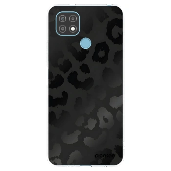 Picasee διαφανής θήκη σιλικόνης Realme C21 - Midnight Leopard