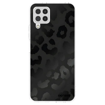 Picasee διαφανής θήκη σιλικόνης Samsung Galaxy A22 A225F 4G - Midnight Leopard