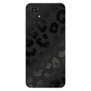 Picasee διαφανής θήκη σιλικόνης Xiaomi Redmi 10 - Midnight Leopard