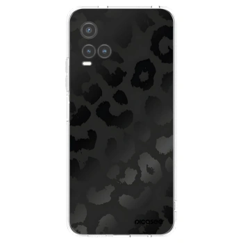 Picasee διαφανής θήκη σιλικόνης Vivo Y33s - Midnight Leopard