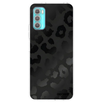 Picasee διαφανής θήκη σιλικόνης Motorola Moto G60 - Midnight Leopard