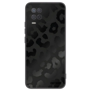 Picasee Μαύρη θήκη σιλικόνης για Realme 8 5G - Midnight Leopard