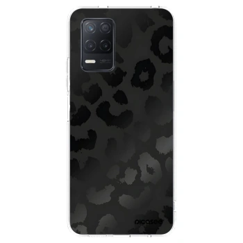Picasee διαφανής θήκη σιλικόνης Realme 8 5G - Midnight Leopard