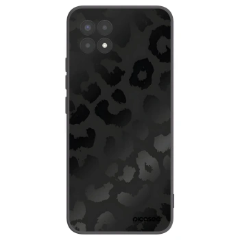 Picasee Μαύρη θήκη σιλικόνης για Realme 8i - Midnight Leopard