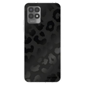 Picasee διαφανής θήκη σιλικόνης Realme 8i - Midnight Leopard