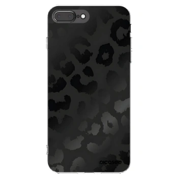 Picasee διαφανής θήκη σιλικόνης Apple iPhone 7 Plus - Midnight Leopard