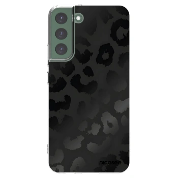 Picasee διαφανής θήκη σιλικόνης Samsung Galaxy S22+ 5G - Midnight Leopard