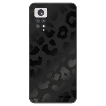 Picasee Μαύρη θήκη σιλικόνης για Xiaomi Redmi Note 11 - Midnight Leopard