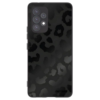 Picasee Μαύρη θήκη σιλικόνης για Samsung Galaxy A53 5G A536 - Midnight Leopard
