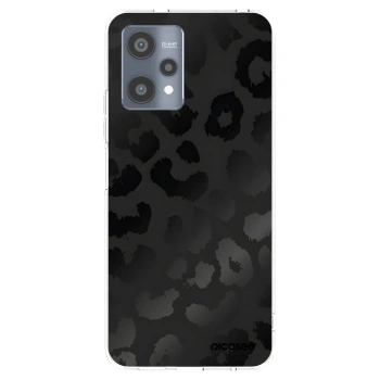 Picasee διαφανής θήκη σιλικόνης Realme 9 Pro 5G - Midnight Leopard