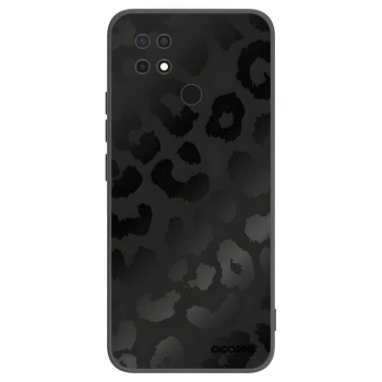 Picasee Μαύρη θήκη σιλικόνης για Xiaomi Redmi 10C - Midnight Leopard