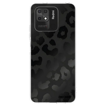 Picasee διαφανής θήκη σιλικόνης Xiaomi Redmi 10C - Midnight Leopard