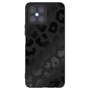 Picasee Μαύρη θήκη σιλικόνης για Honor X8 4G - Midnight Leopard