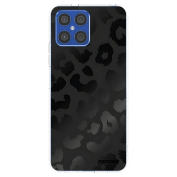 Picasee διαφανής θήκη σιλικόνης Honor X8 4G - Midnight Leopard