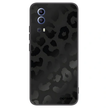 Picasee Μαύρη θήκη σιλικόνης για Vivo Y52 5G - Midnight Leopard