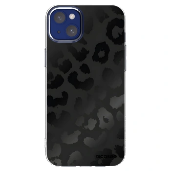 Picasee διαφανής θήκη σιλικόνης Apple iPhone 14 Plus - Midnight Leopard