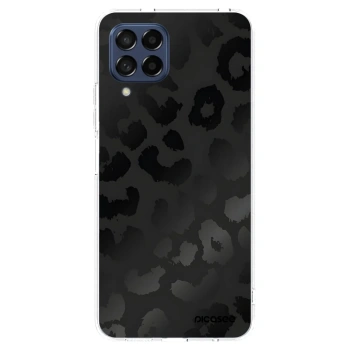 Picasee διαφανής θήκη σιλικόνης Samsung Galaxy M53 5G - Midnight Leopard