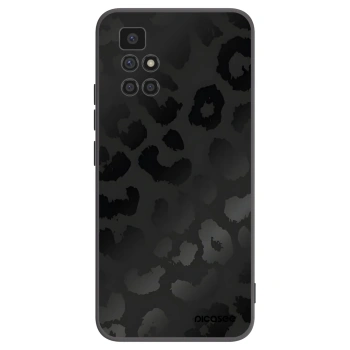 Picasee Μαύρη θήκη σιλικόνης για Xiaomi Redmi 10 (2022) - Midnight Leopard