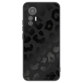 Picasee Μαύρη θήκη σιλικόνης για Xiaomi 12 Lite - Midnight Leopard