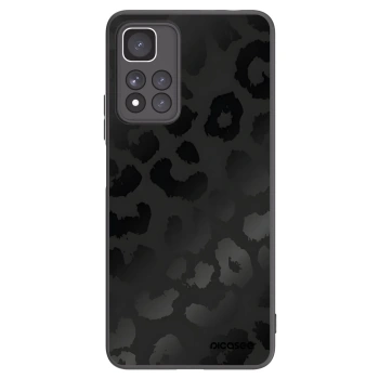 Picasee Μαύρη θήκη σιλικόνης για Xiaomi Redmi Note 11 Pro+ 5G - Midnight Leopard
