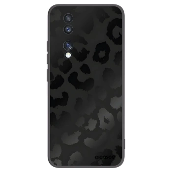 Picasee Μαύρη θήκη σιλικόνης για Honor 70 - Midnight Leopard