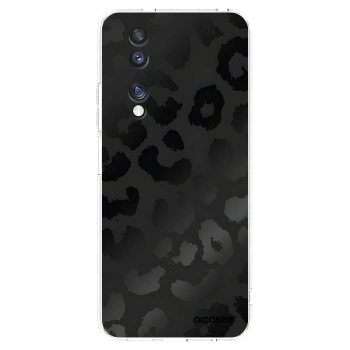 Picasee διαφανής θήκη σιλικόνης Honor 70 - Midnight Leopard