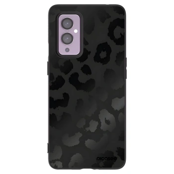 Picasee Μαύρη θήκη σιλικόνης για OnePlus 9 - Midnight Leopard