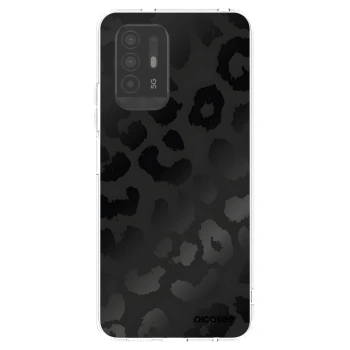 Picasee διαφανής θήκη σιλικόνης OPPO A94 5G - Midnight Leopard