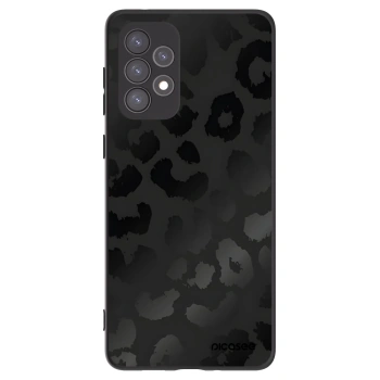 Picasee Μαύρη θήκη σιλικόνης για Samsung Galaxy A73 5G - Midnight Leopard