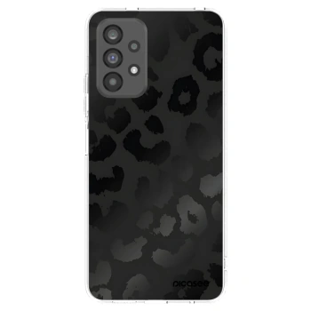 Picasee διαφανής θήκη σιλικόνης Samsung Galaxy A73 5G - Midnight Leopard