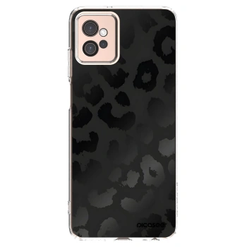 Picasee διαφανής θήκη σιλικόνης Motorola Moto G32 - Midnight Leopard