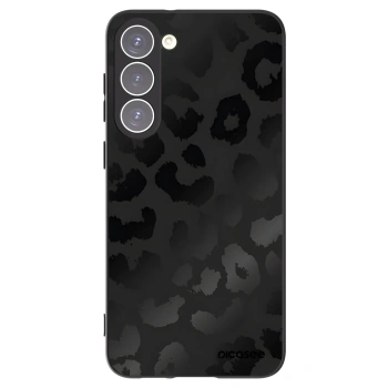 Picasee Μαύρη θήκη σιλικόνης για Samsung Galaxy S23+ 5G - Midnight Leopard