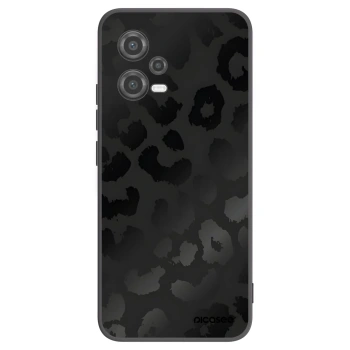 Picasee Μαύρη θήκη σιλικόνης για Xiaomi Poco X5 - Midnight Leopard