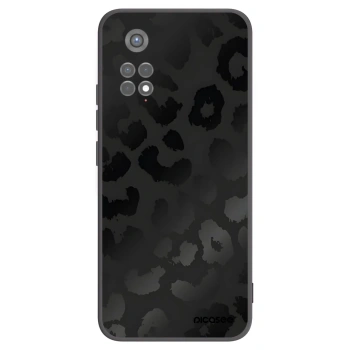 Picasee Μαύρη θήκη σιλικόνης για Xiaomi Redmi Note 11S 5G - Midnight Leopard
