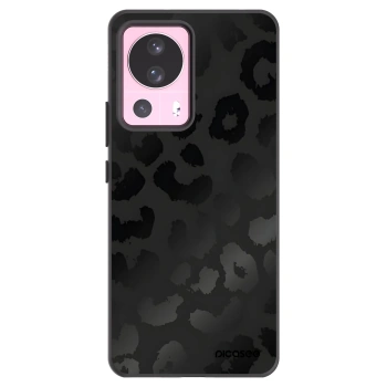 Picasee Μαύρη θήκη σιλικόνης για Xiaomi 13 Lite - Midnight Leopard