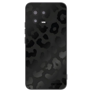 Picasee Μαύρη θήκη σιλικόνης για Xiaomi 13 - Midnight Leopard