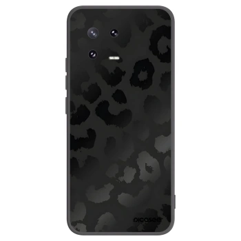 Picasee Μαύρη θήκη σιλικόνης για Xiaomi 13 Pro - Midnight Leopard